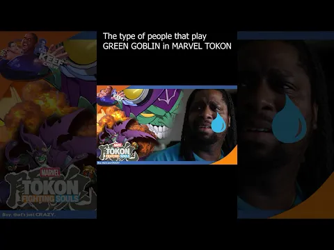 The type of people that play GREEN GOBLIN in Marvel TOKON. #marvel #gaming #comedy