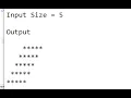 Solid Rhombus Pattern Printing in Java Coding With Jack