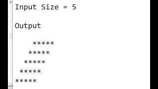 Solid Rhombus Pattern Printing in Java Coding With Jack