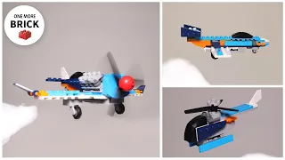 LEGO Creator 3in1 Propeller Plane 31099 - lego speed build