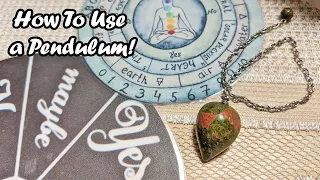 How to use a pendulum for the first time