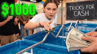 If you land it you keep it! 1000$ Fingerboard Competition