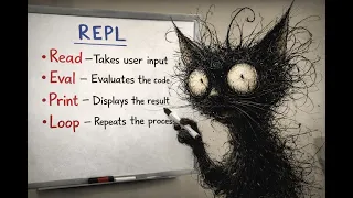 Cat explains REPL in 100 seconds