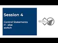 Session 4 - Control Statements if else switch Programming with C ACM JUIT