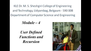 Module 4 - C programming