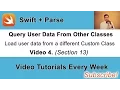 4 Loading user data from other classes in Parse with Swift