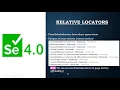 Introduction To Latest Selenium 4 Features