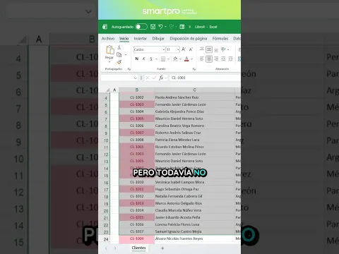 Elimina filas duplicadas en Excel sin perder datos