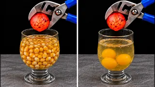 What Happens When a 1000°C Metal Ball Touches These Objects?