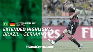 Brazil 1 7 Germany Extended Highlights 2014 FIFA World Cup 