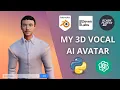 Real-Time 3D AI Avatar with Voice GPT-4 Python Blender ElevenLabs Demo