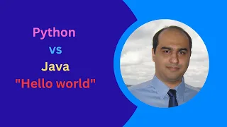 Java vs Python - lets compare the Hello world in both