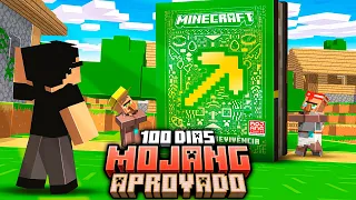 Sobrevivi 100 dias como a MOJANG QUERIA em 2025 - Minecraft O Filme