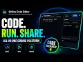 All-in-One Coding Platform Developer Tools Project CSE Project 2026 Source Code