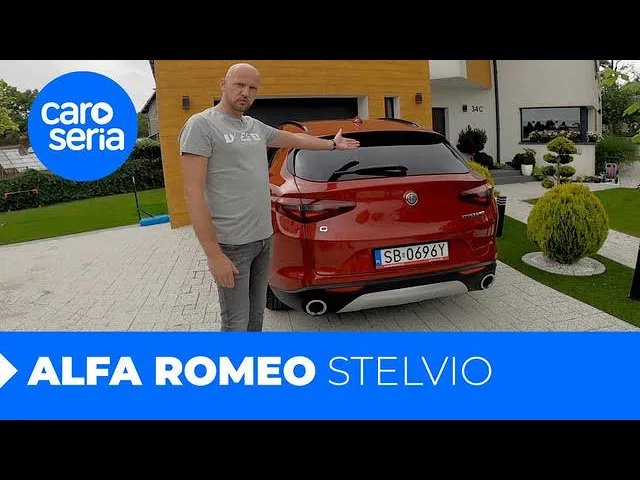 Alfa Romeo Stelvio 2.2 JTDM - włoska supermodelka, chora na gruźlicę (Test PL) | CaroSeria