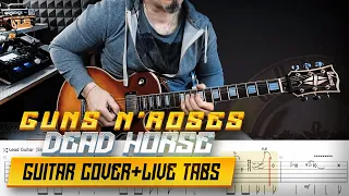 Download Dead Horse | Guns n' Roses | guitar cover with solos + live tabs MP3