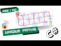 Unique Paths Dynamic Programming Leetcode 62 C