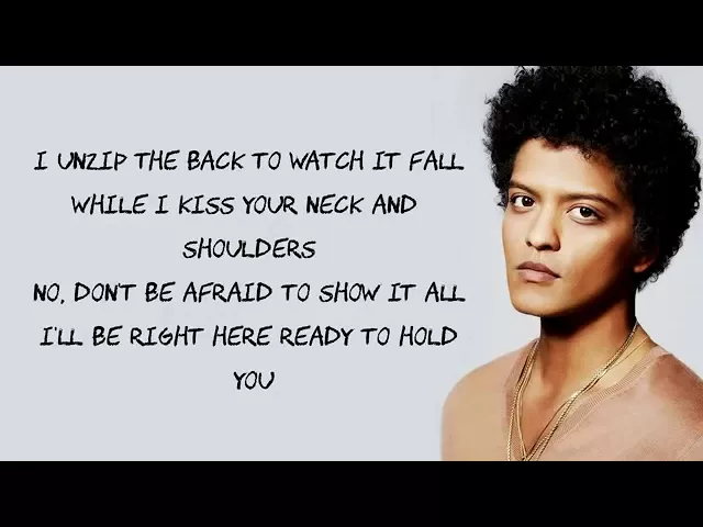 Bruno Mars versace on the floor  (lyrics)