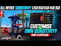 🔥Free Fire New Sensitivity Setting’s 2025⚙️| OB51 Top 3 Onetap Style Sensitivity Tamil | Free Fire ✅