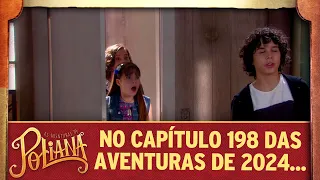 Poliana se surpreende ao encontrar esconderijo de João | As Aventuras de Poliana 2024