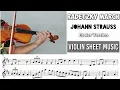 Free Sheet || Radetzky March - Johann Strauss || Violin Sheet Music
