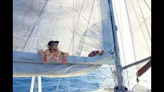 Sailing to JAMAICA & the DUCT TAPE sail repair… Sailing Zingaro Ep-15