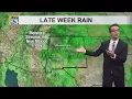More rainfall with storms ahead but warm weather for now