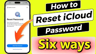How to RESET iCloud password 6 Easiest Ways