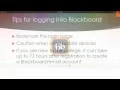 Blackboard Basics - Part 2 How to Log In