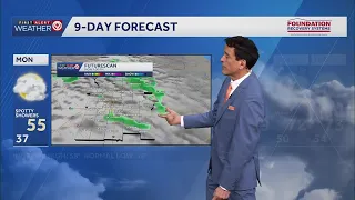 Kansas City weather Cold front cools Kansas City after 90-degree Saturday