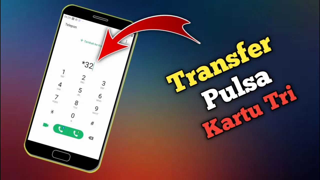 Trik transfer pulsa TRI