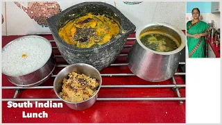 Thengai Thogayal Mixed Vegetable Kootu Rasam I South Indian Satvik Lunch I 
