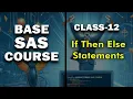 SAS Base Course Class - 12 SAS Course for Beginners to Advance