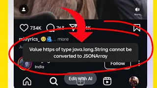 value https of type java lang string cannot be converted to jsonarray