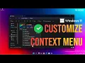 How to Customize Context Menu in Windows 11