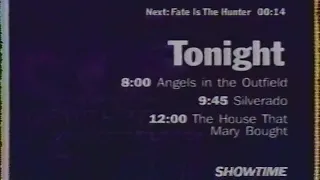 Showtime - Tonight Schedule 1995