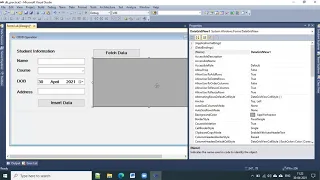 Insert update delete in vb net using SQL Server explain in Gujarati