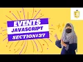 JavaScript Events JavaScript Tutorial in Urdu Part 37 NamalTechnicalOrg