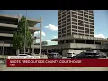 Tulsa police look for suspect after shots fired outside courthouse