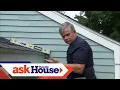 How to Install a Rain Gutter Ask This Old House