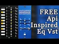Cool FREE EQ Vst Plugin Api 500 Inspired by Analog Obsession - GrapHack