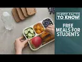 Cherokee County Schools kicking off free meal plan for students