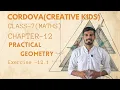 Class 7 Cordova Math Chapter 12 Practical Geometry Exercise 12 1 Full Solutions