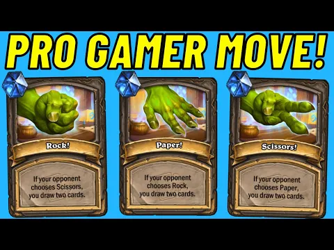 Download MP3 Hearthstone is Literally Rock Paper Scissors Now! Pro Gamer OTK!