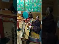 Buddhist Female monk chanting and prayer in monestery | what is drum called ?