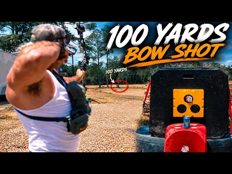 NSANE 100-YARD BOW SHOT!