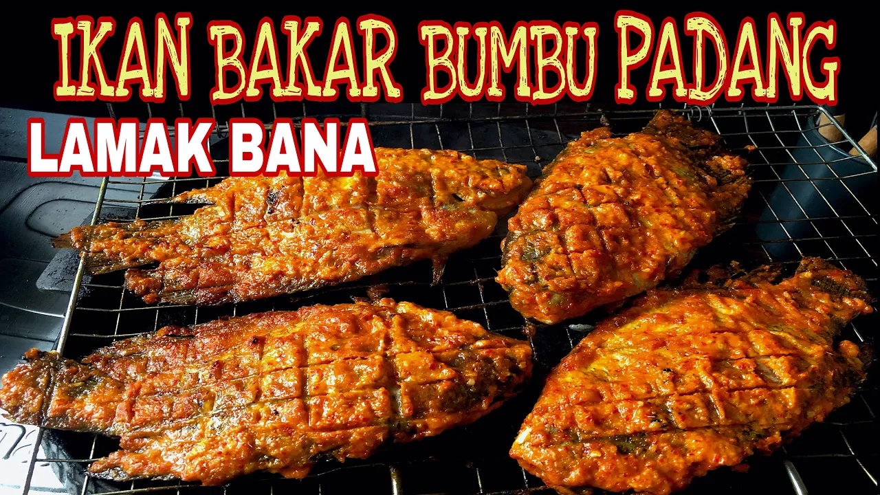 RESEP IKAN BAKAR BUMBU PADANG, MASAK GAMPANG & BUMBUNYA LEBIH MERESAP RESEP IKAN BAKAR BUMBU PADANG, MASAK GAMPANG & BUMBUNYA LEBIH MERESAP