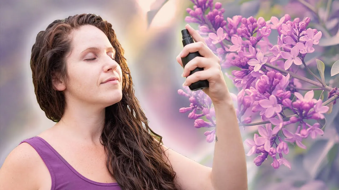 DIY Lilac Face Mist For Glowing, Acne Free Skin!