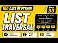 100 Days Of Python List Traversal in Python PY2AI