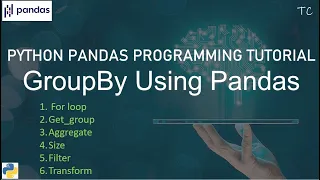 Python Pandas tutorial GroupBy using Pandas Part 2 Python Pandas